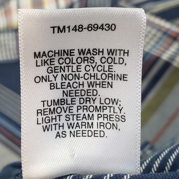 Pendleton Blue Plaid Tunic Top - Picture 6 of 6